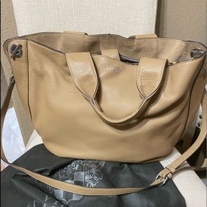 Soft leather handbag